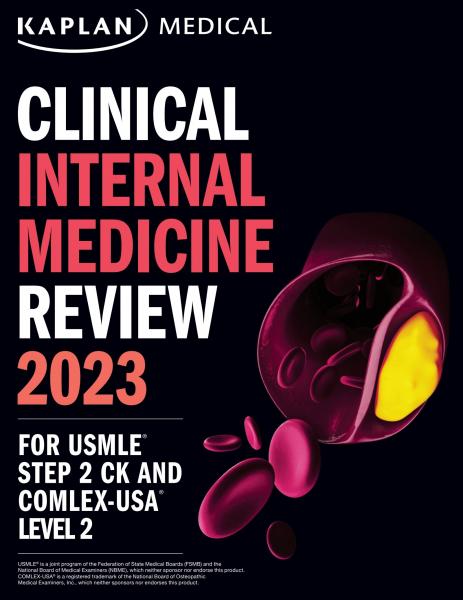 بررسی پزشکی داخلی بالینی کاپلان 2023 - آزمون های امریکا Step 2